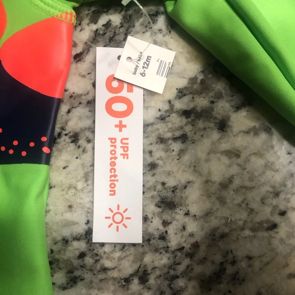 Dinosaur Rashguard/ Swim Suit Size 6-12 Months - Picture 4 of 4